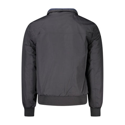 Black Polyamide Men's Jacket