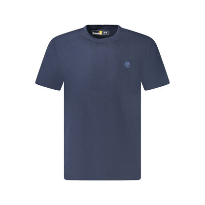 Blue Cotton Men's T-Shirt