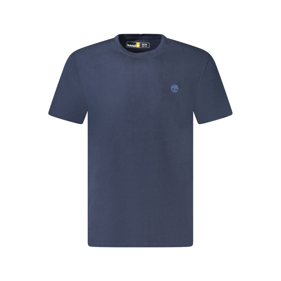 Blue Cotton Men's T-Shirt