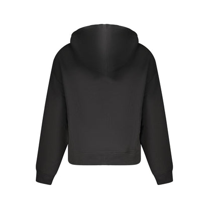 Black Cotton Women Sweater