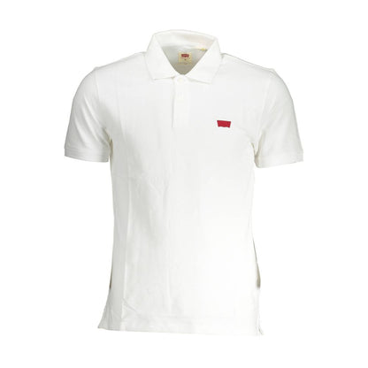 White Cotton Polo Shirt