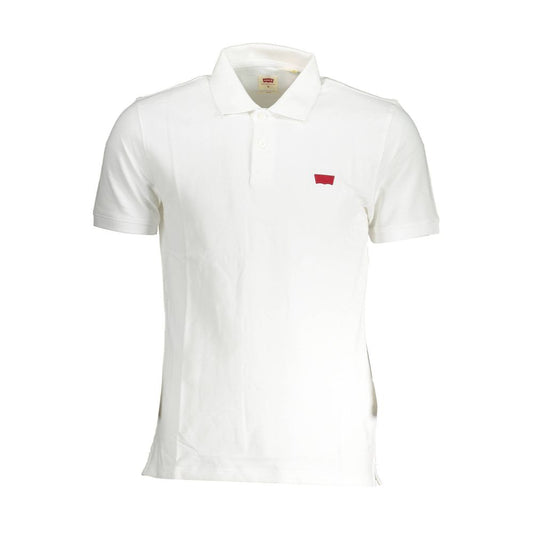 White Cotton Polo Shirt