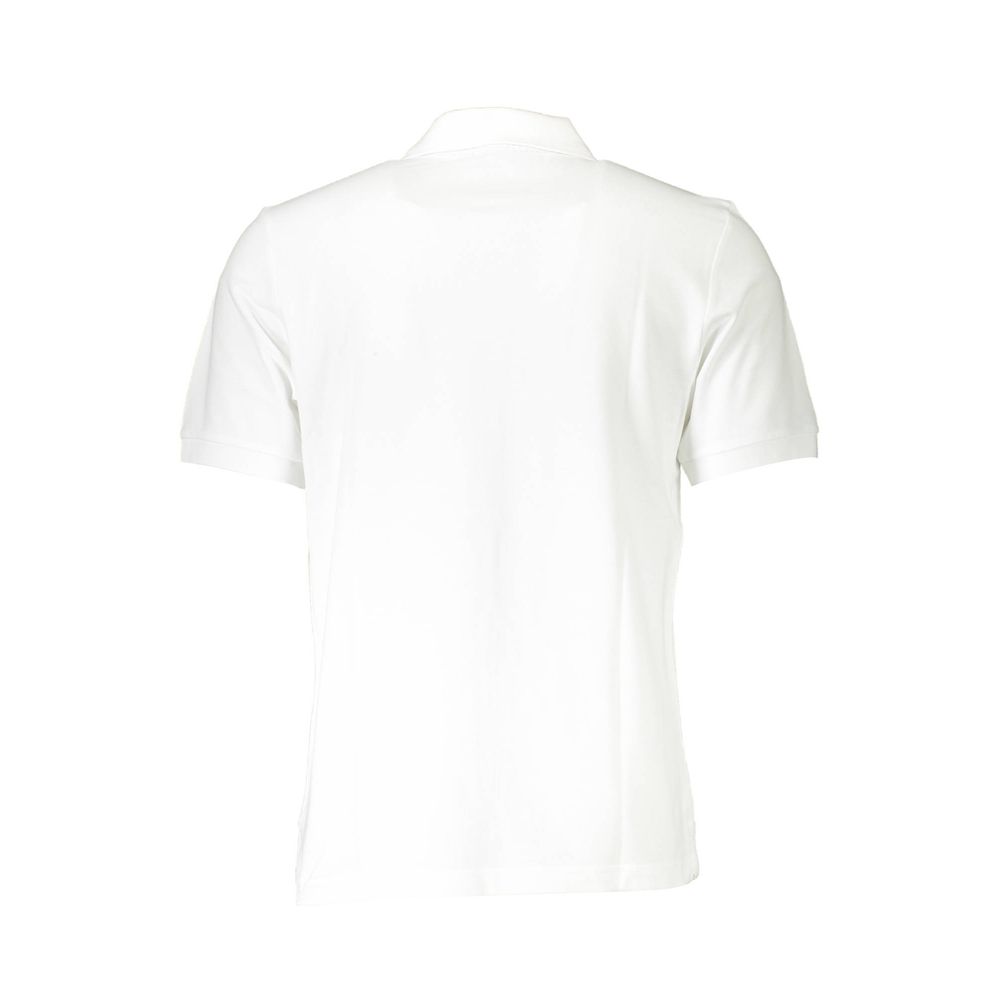 White Cotton Polo Shirt