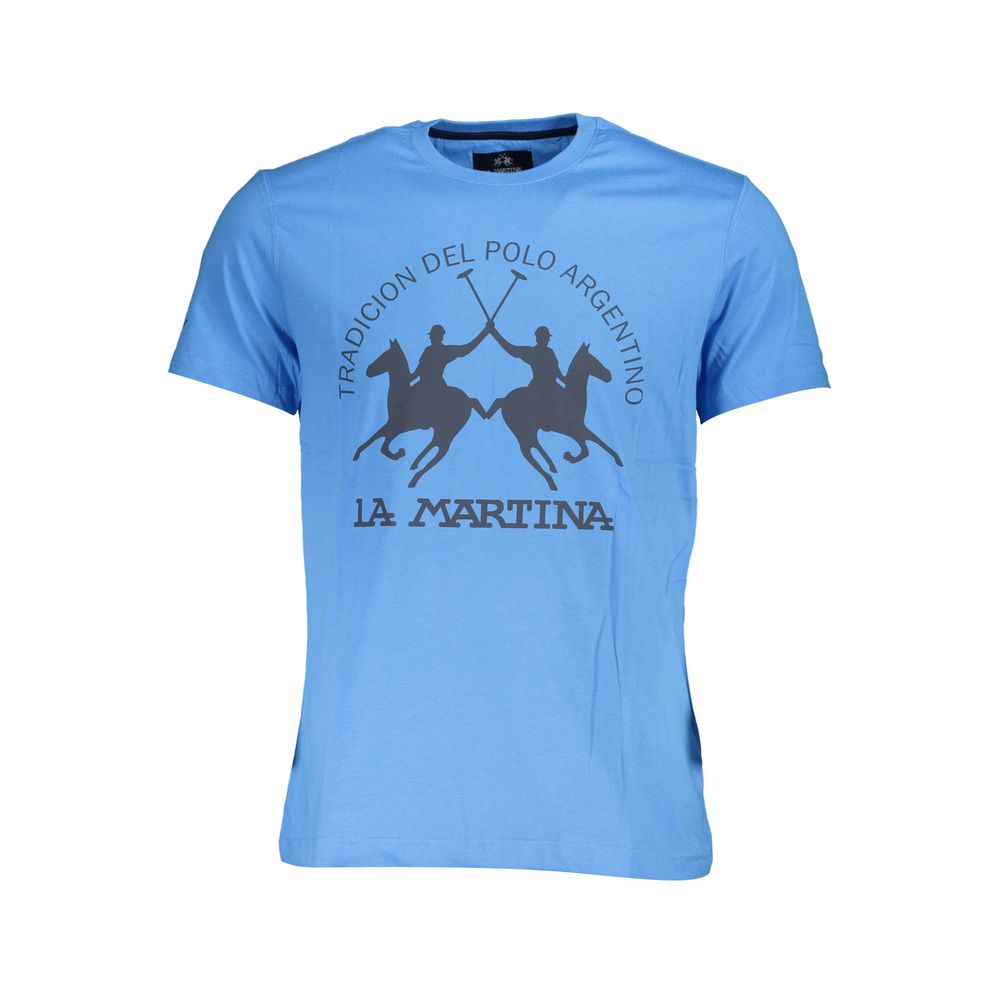 Blue Cotton T-Shirt