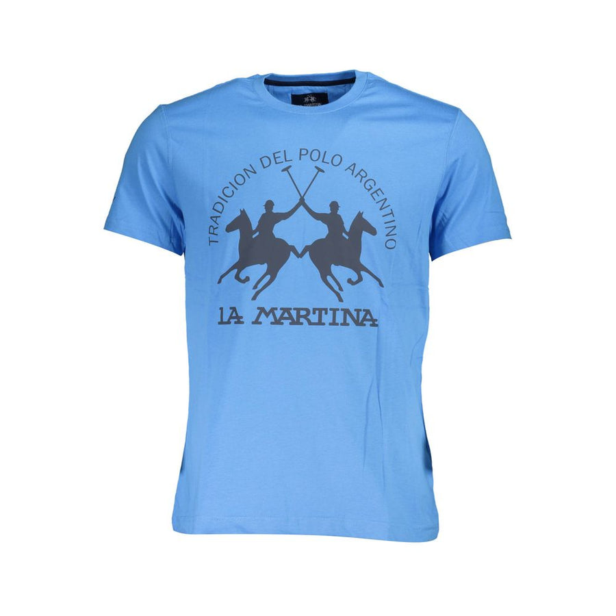Blue Cotton T-Shirt