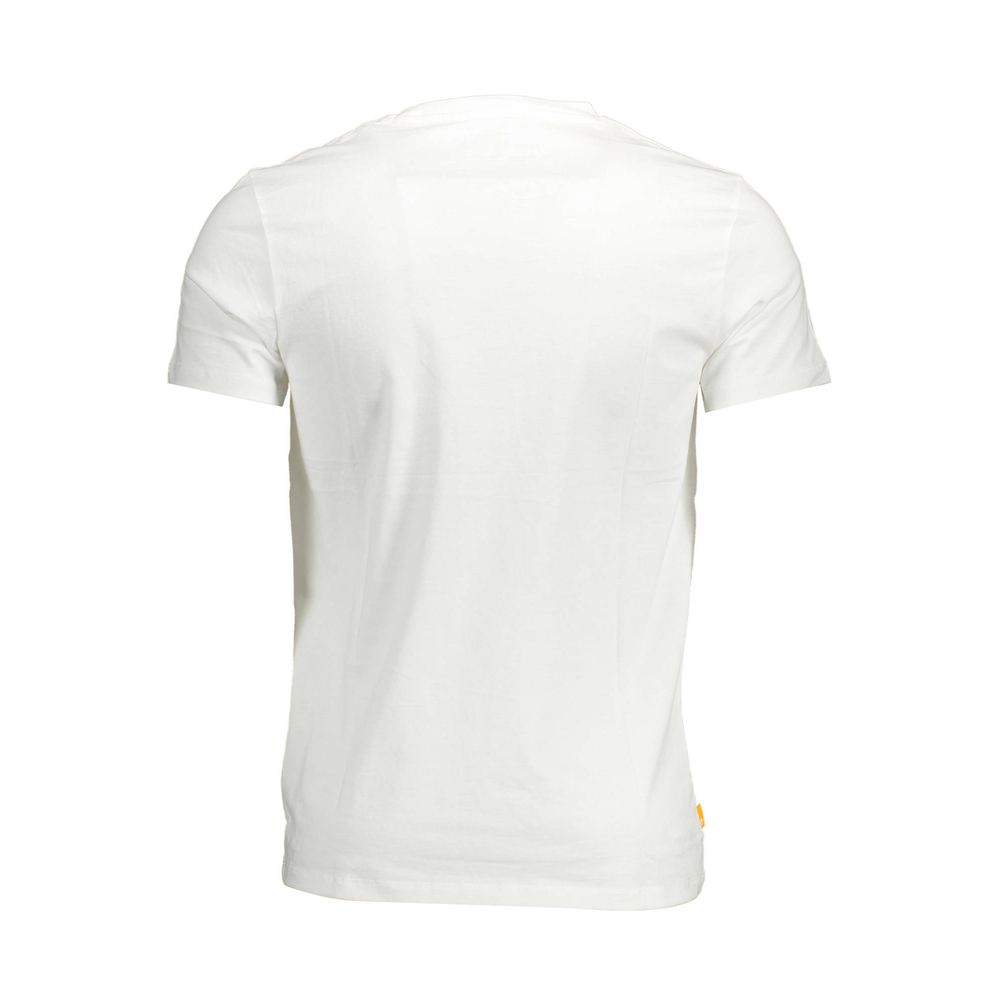 White Organic Cotton Men T-Shirt