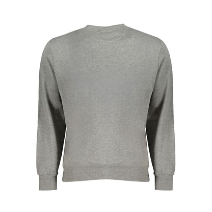 Gray Cotton Men Sweater