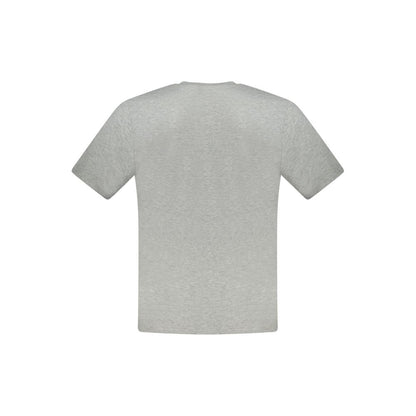 Brown Cotton Men T-Shirt