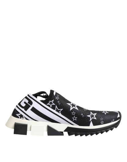 Black White Sorrento Low Top Sneakers Shoes