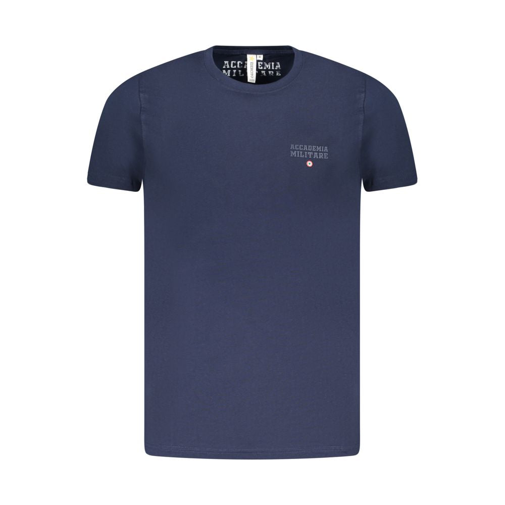 Blu Cotton Male T-Shirt