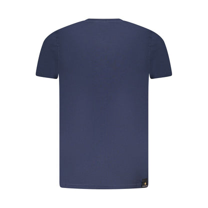 Blu Cotton Male T-Shirt