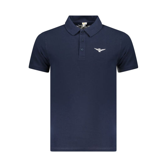 Blu Cotton Men Polo