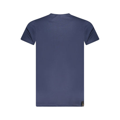 "Blue Cotton Men's T-Shirt"