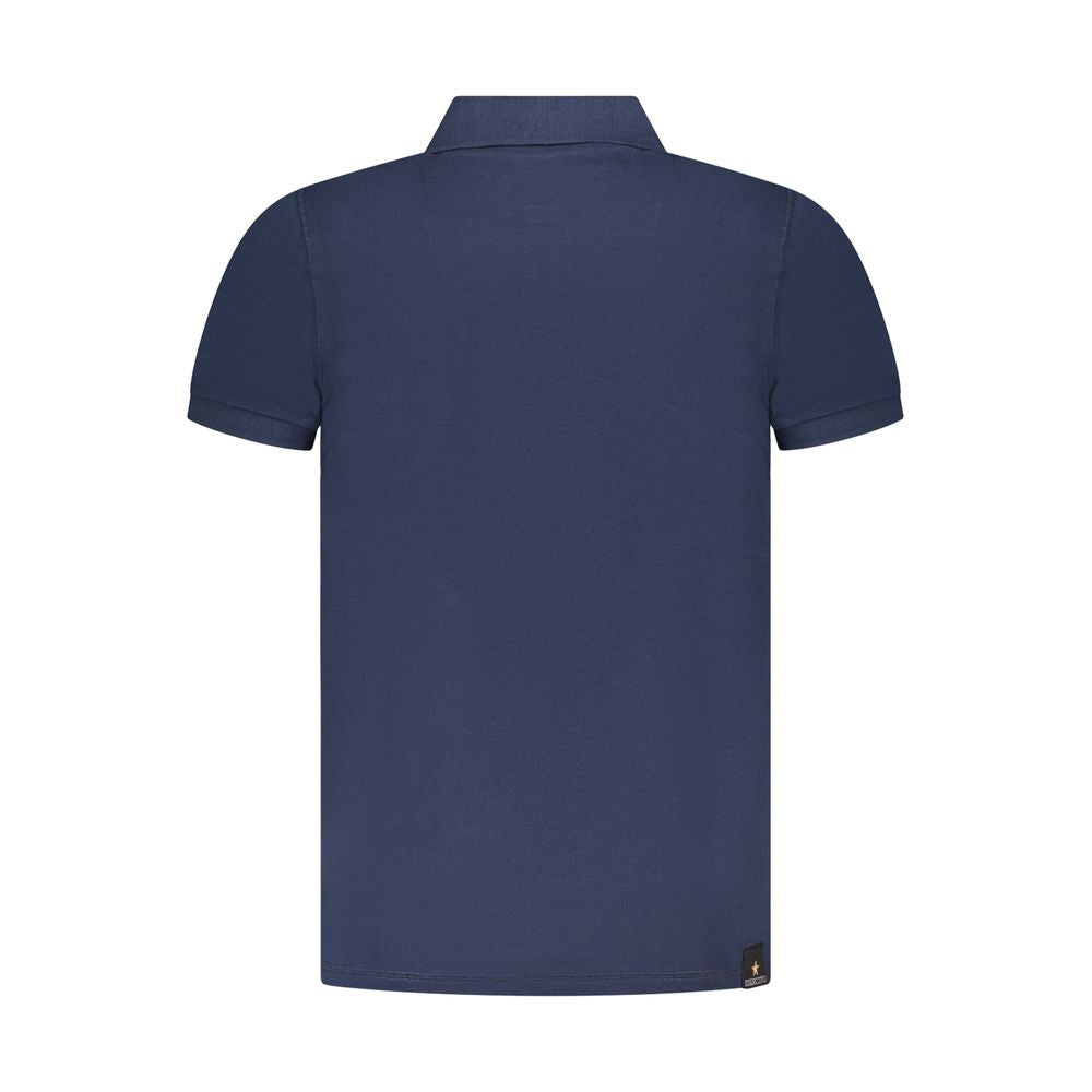 Blu Cotton Men Polo
