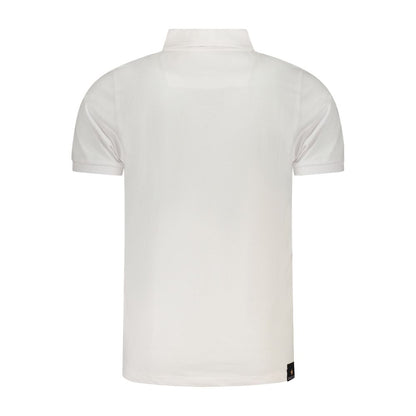 White Cotton Men's Polo Shirt