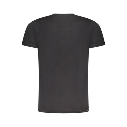Black Cotton T-Shirt