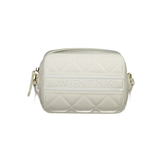 Bianco Polyurethane Women Shoulder Bag