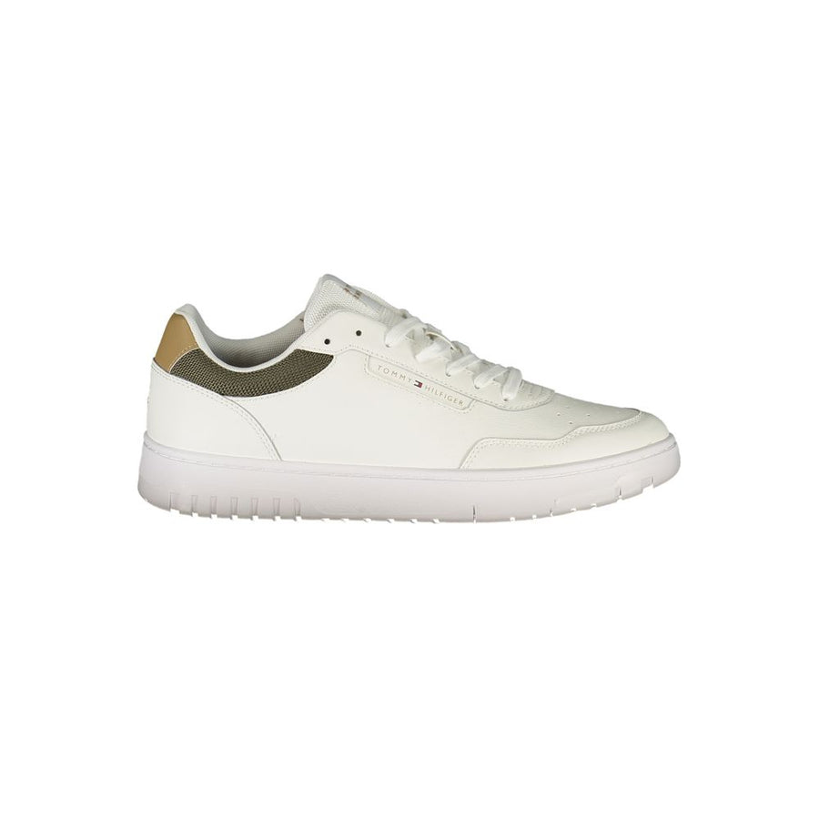 White Leather Men Sneaker