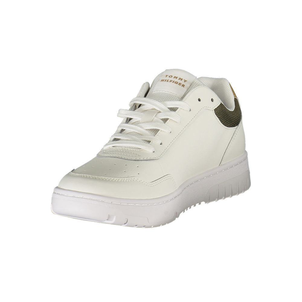 White Leather Men Sneaker