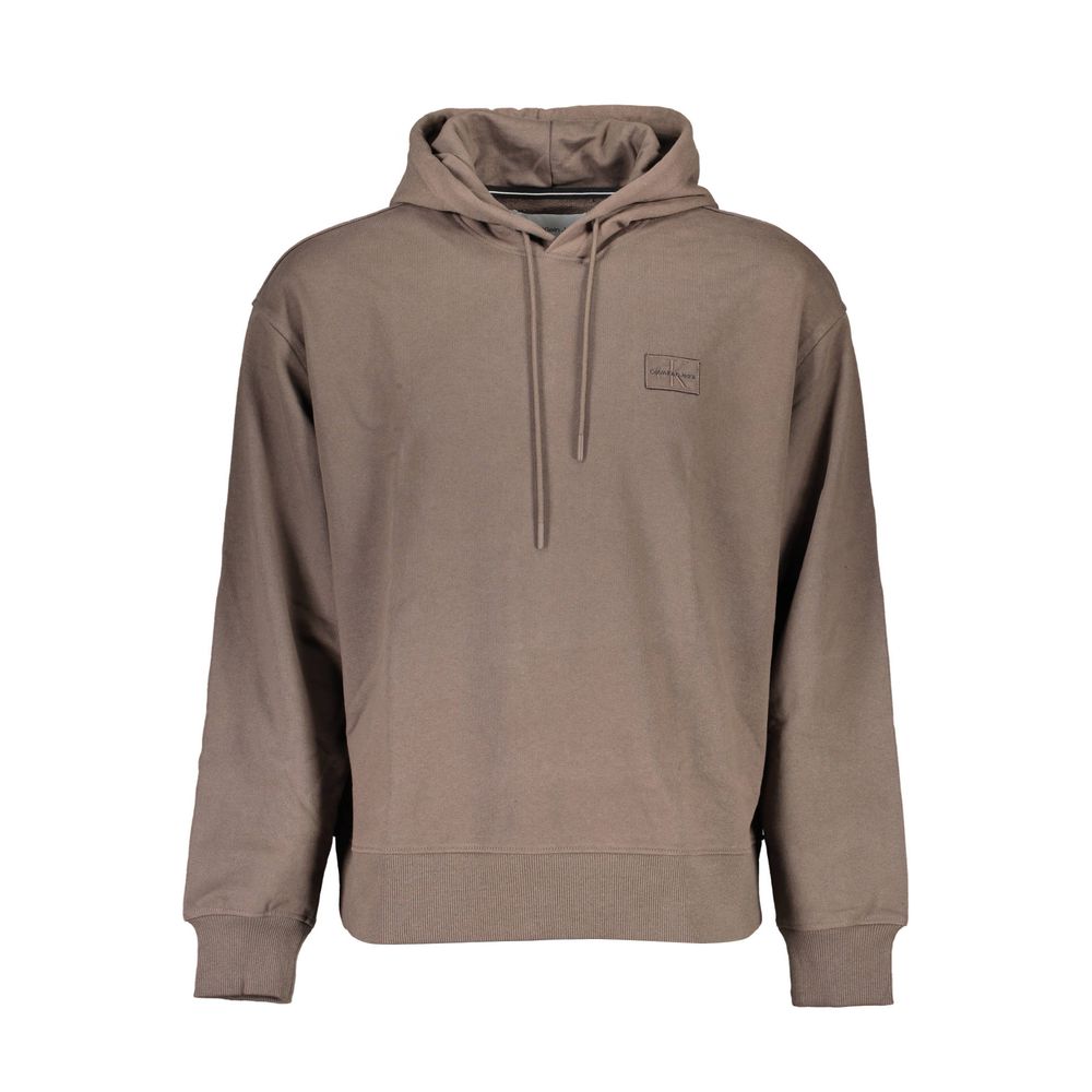 Brown Cotton Sweatshirt