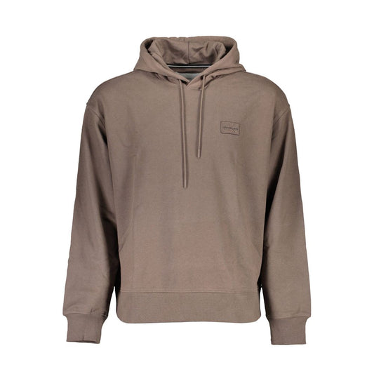 Brown Cotton Sweatshirt