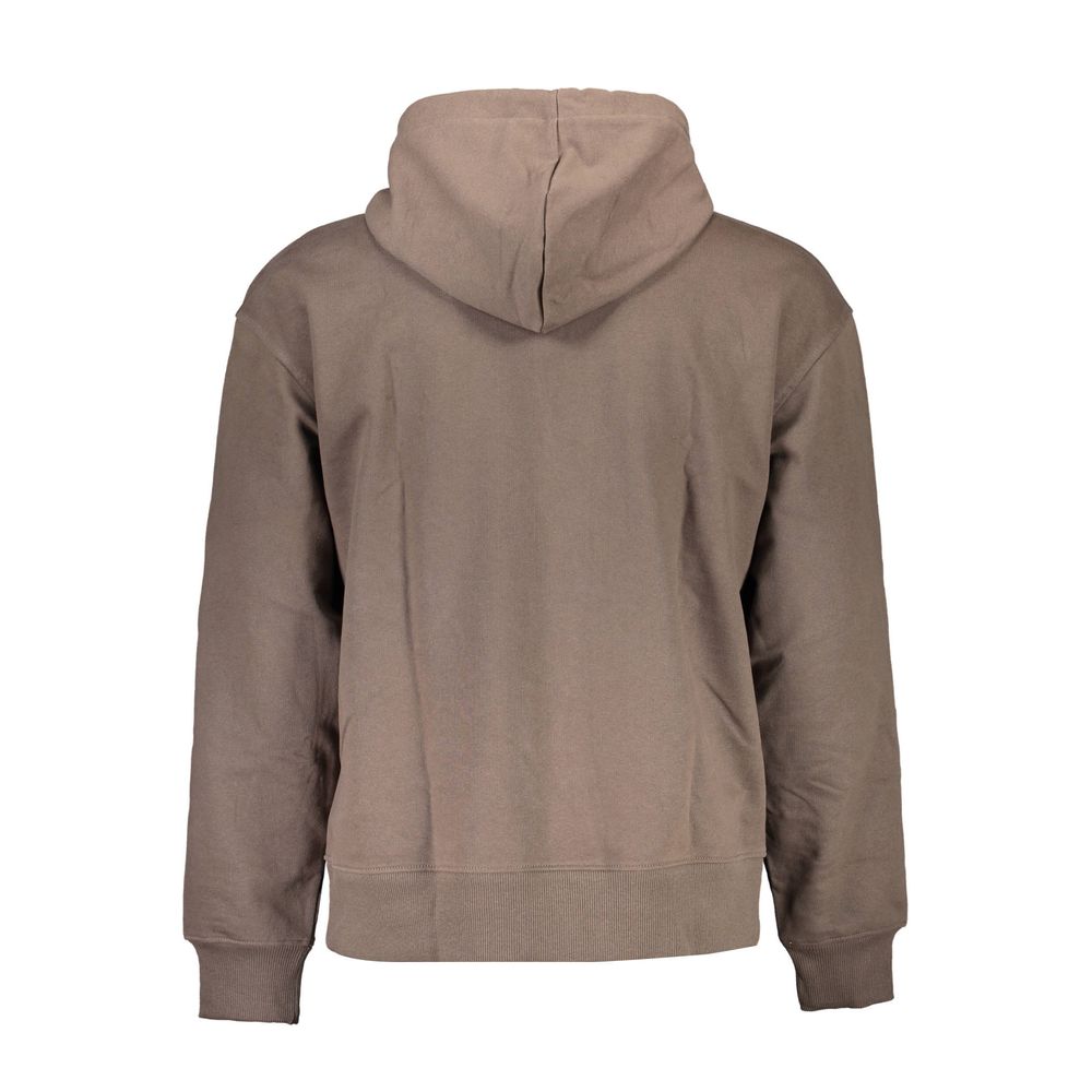 Brown Cotton Sweatshirt