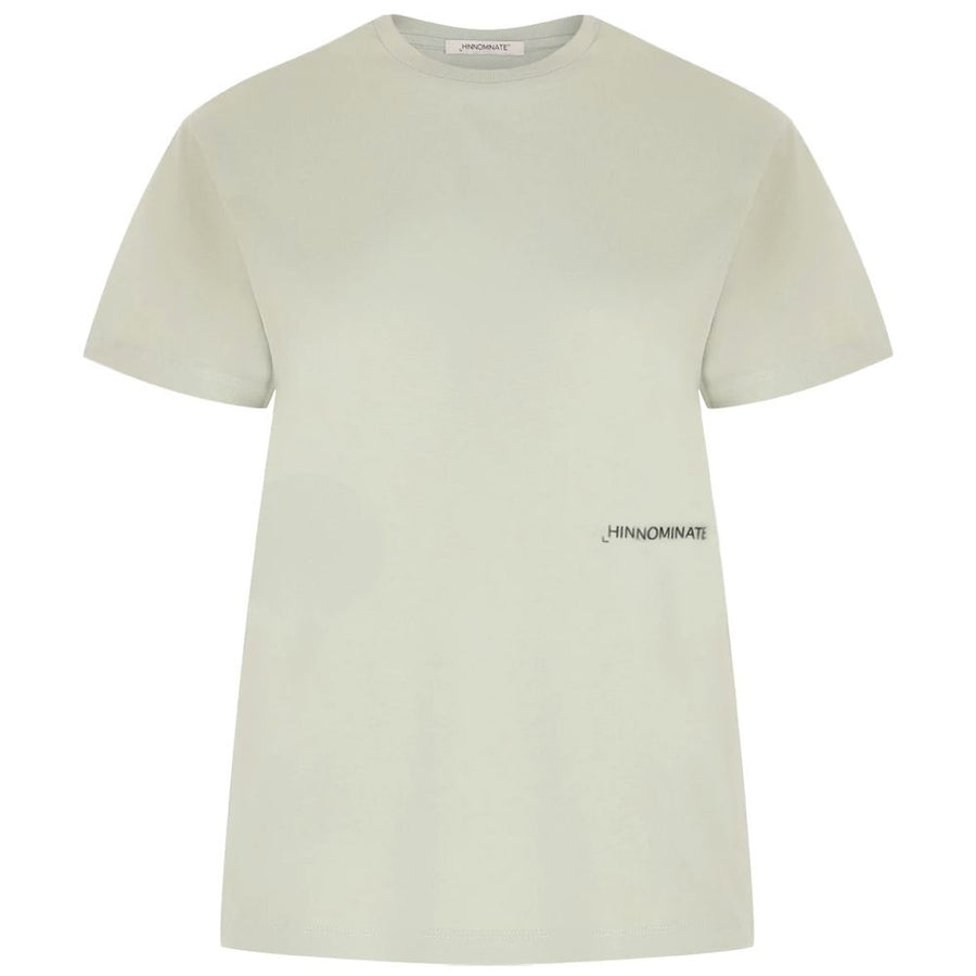 Green Cotton Women T-Shirt