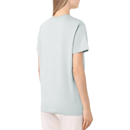 Gray Cotton Women T-Shirt