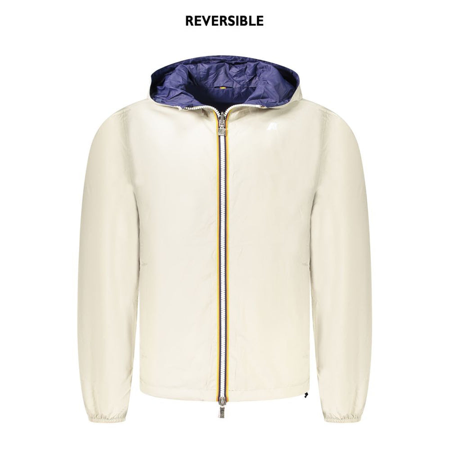 Beige Nylon Men's Jacket