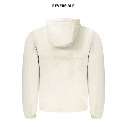 Beige Nylon Men's Jacket