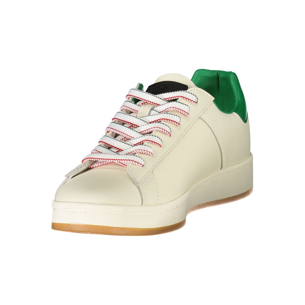 White Leather Men Sneaker