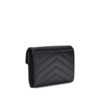 Black Calf Leather Bos Taurus Wallet