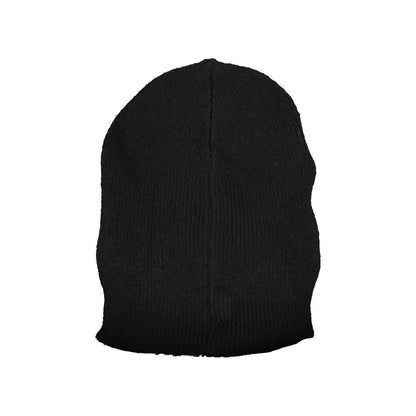 Black Polyester Scarf