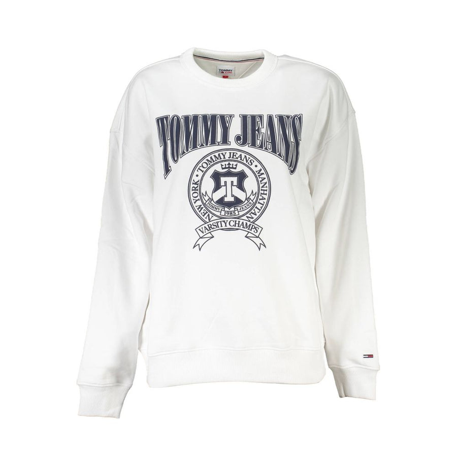 White Cotton Sweatshirt