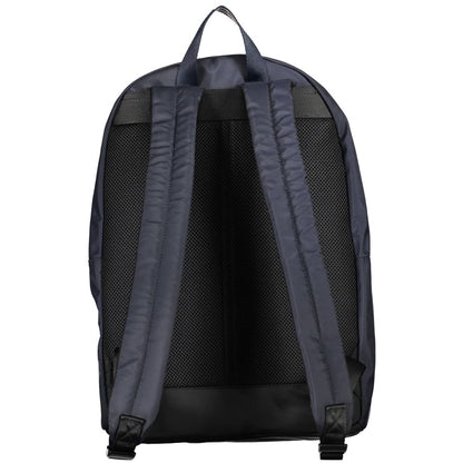 Blue Polyester Backpack