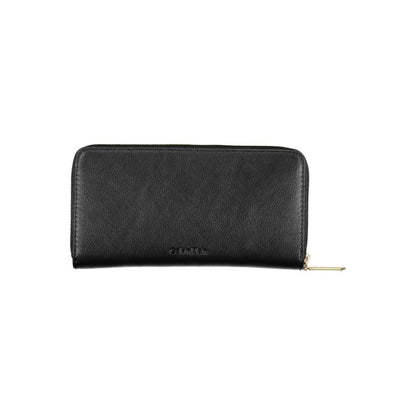 Black Polyester Wallet