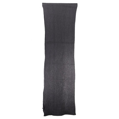 Black Cotton Scarf