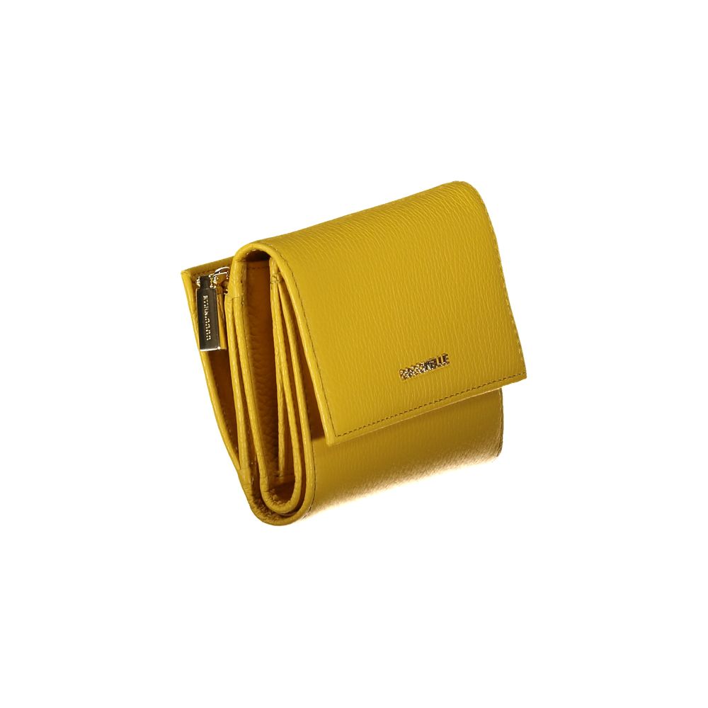 Yellow Leather Wallet