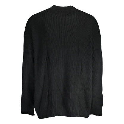 Black Cotton Sweater