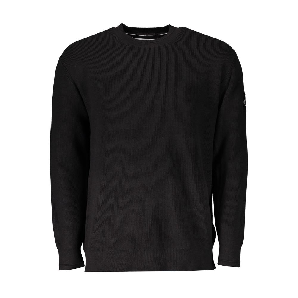 Black Cotton Sweater