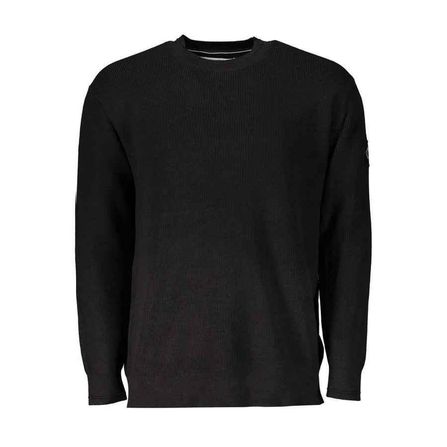 Black Cotton Sweater