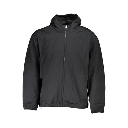 Black Cotton Men's Jacket
