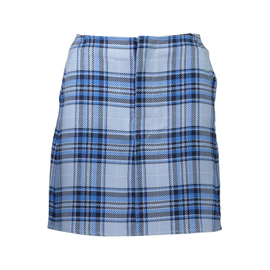 Blue Cotton Skirt