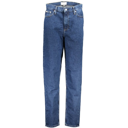 Blue Cotton Jeans Denim