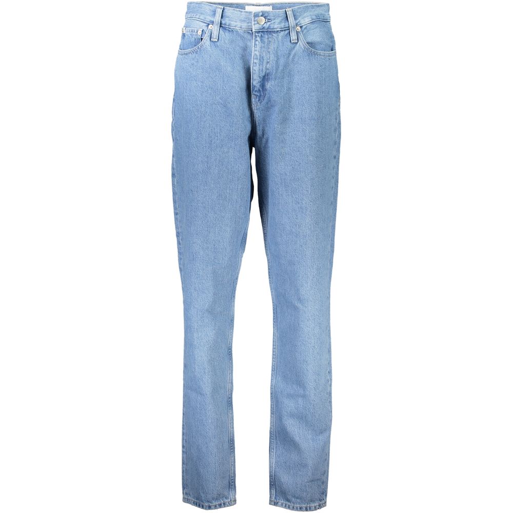 Blue Cotton Jeans Denim