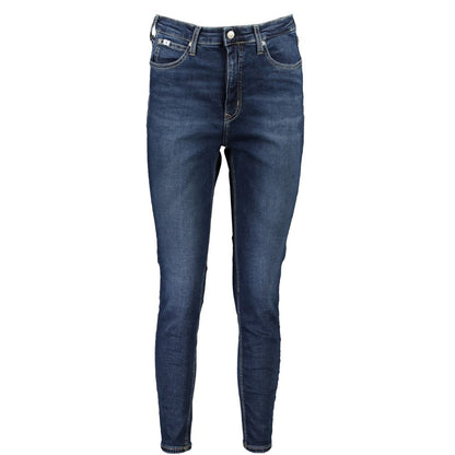 Blue Cotton Women's Skinny Ankle Jean