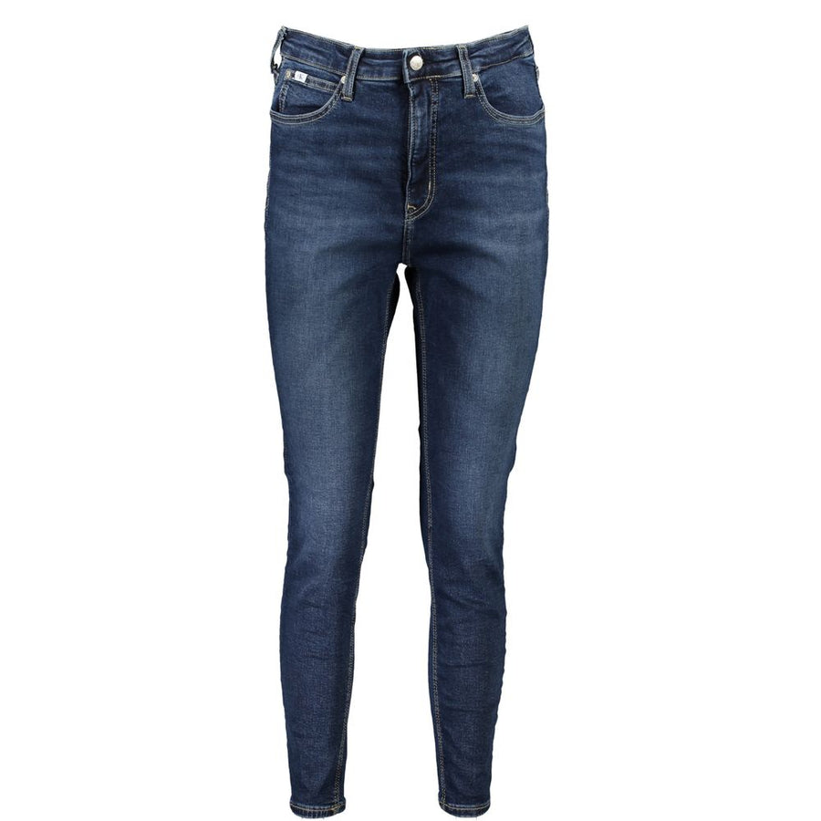 Blue Cotton Women's Skinny Ankle Jean