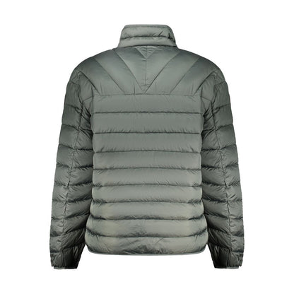 Green Polyamide Men Jacket