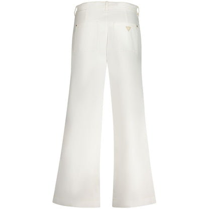 White Cotton Women Jeans