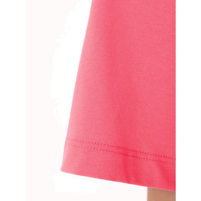 Pink Cotton Women T-Shirt